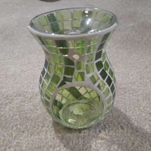 Green Mosaic Wax Warmer
